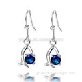Charm stone earring copper drop earring hook drop earring fashion jewelry earring for girls gift(EA80739)